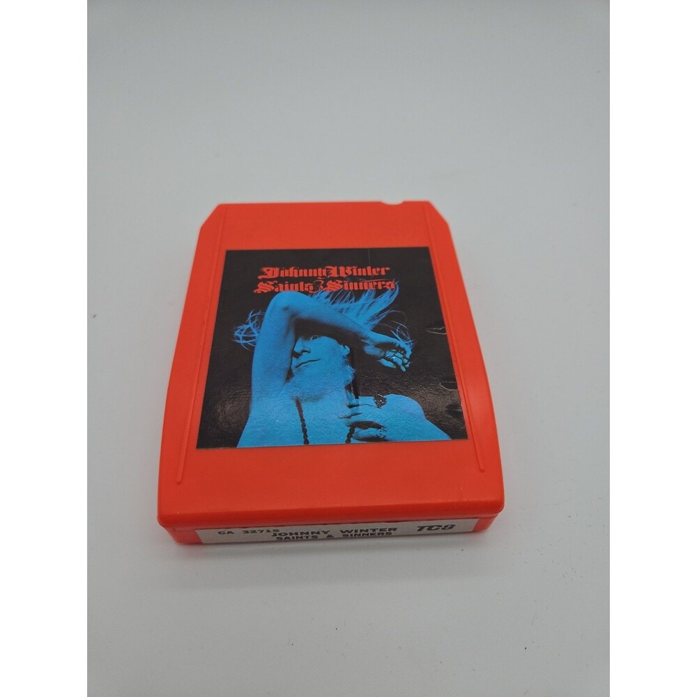 Johnny‎ Winter Saints And Sinners 8-track Cassette Tape